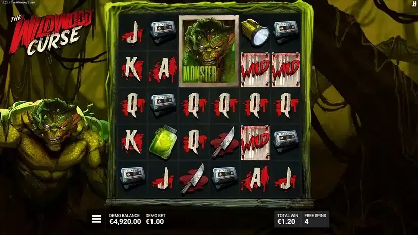 The Wildwood Curse slot screenshot 4