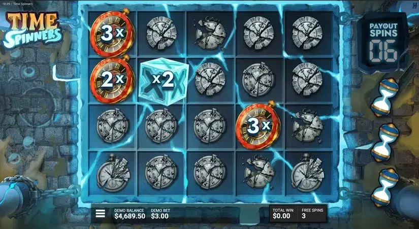 Time Spinners slot screenshot 5