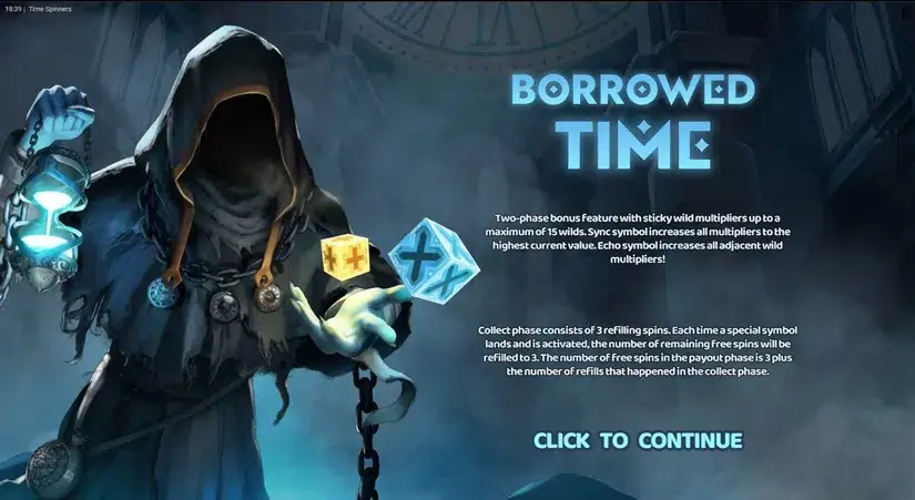 Time Spinners slot screenshot 4