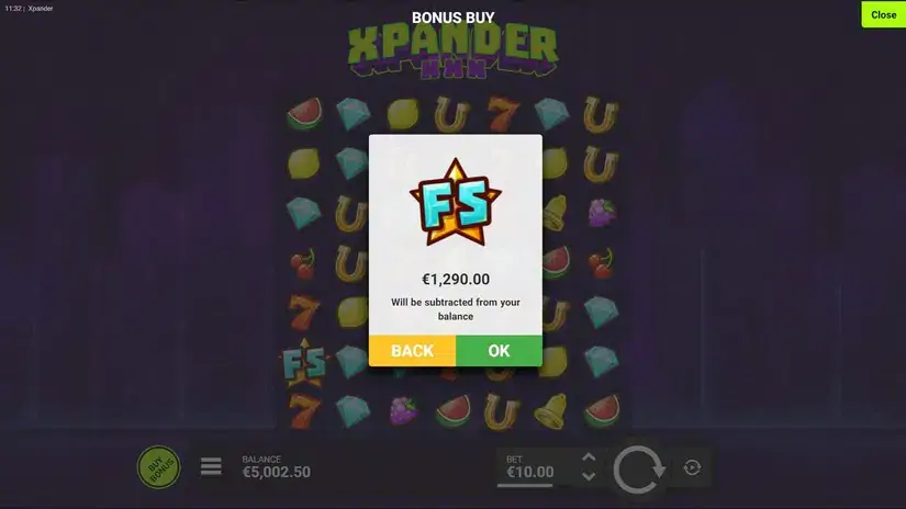 Xpander slot screenshot 3