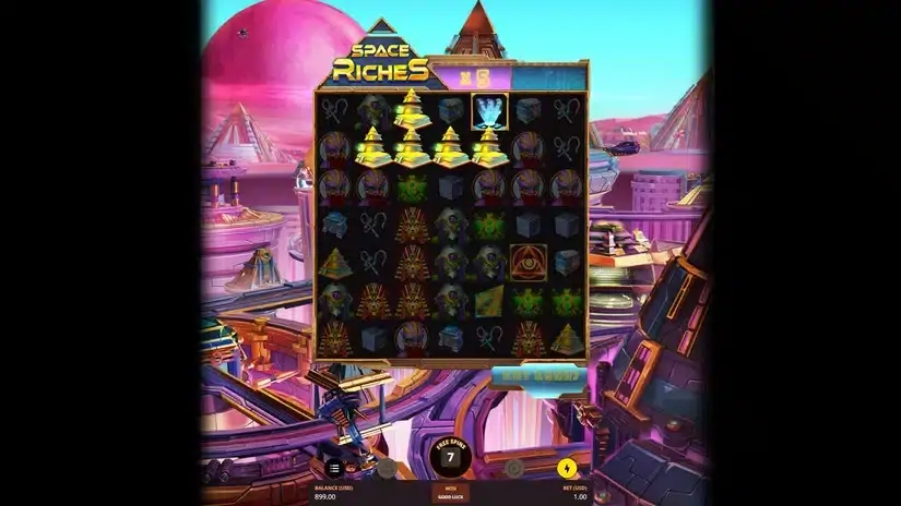 Space Riches slot screenshot 3