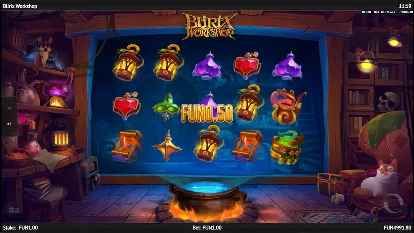 Blirix Workshop slot screenshot 2