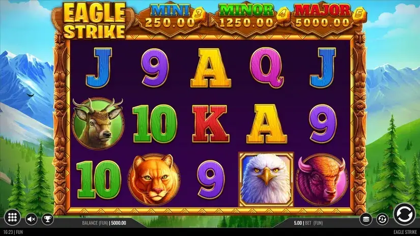 Eagle Strike Hold and Win slot screenshot 1