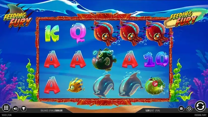 Feeding Fury slot screenshot 1