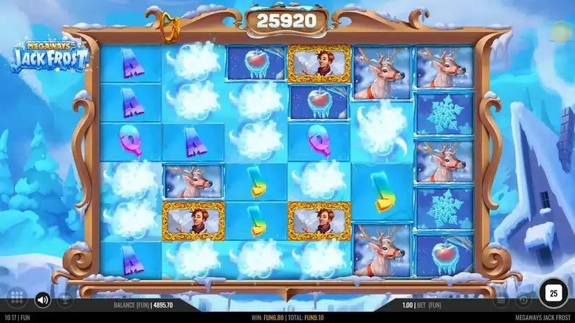 Megaways Jack Frost slot screenshot 4