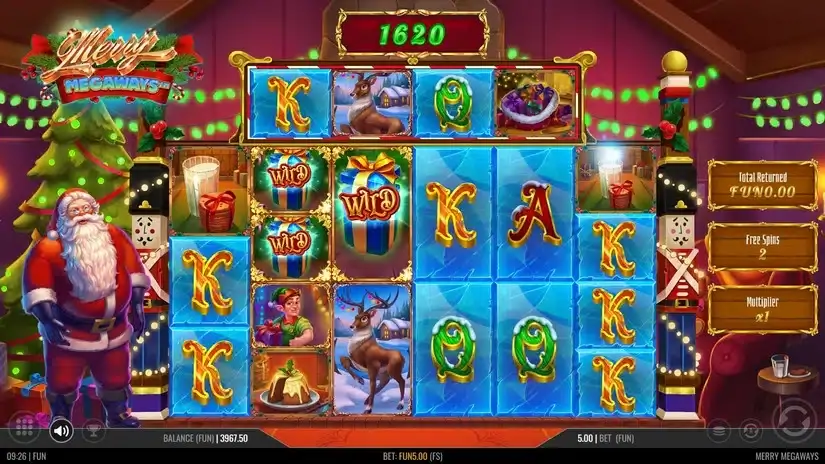 Merry Megaways slot screenshot 5