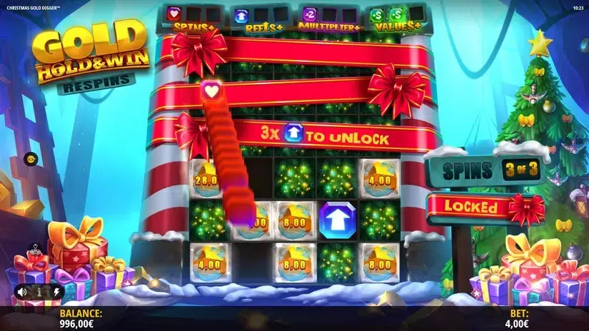 Christmas Gold Digger slot screenshot 5
