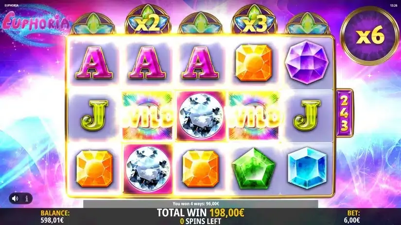 Euphoria slot screenshot 5