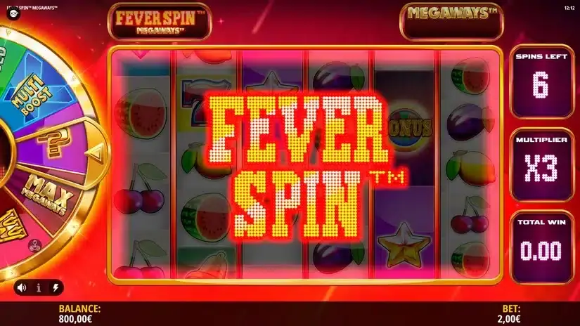 Fever Spin Megaways slot screenshot 5