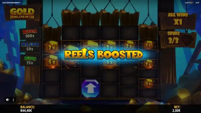 Gold Digger Megaways slot screenshot 5