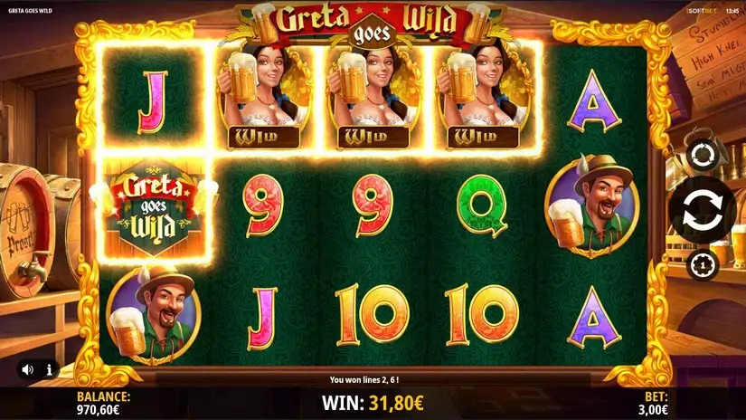 Greta Goes Wild slot screenshot 5