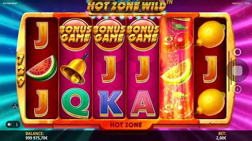 Hot Zone Wild slot screenshot 5