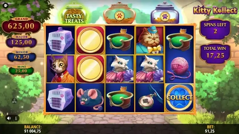 Kitty Kollect slot screenshot 4
