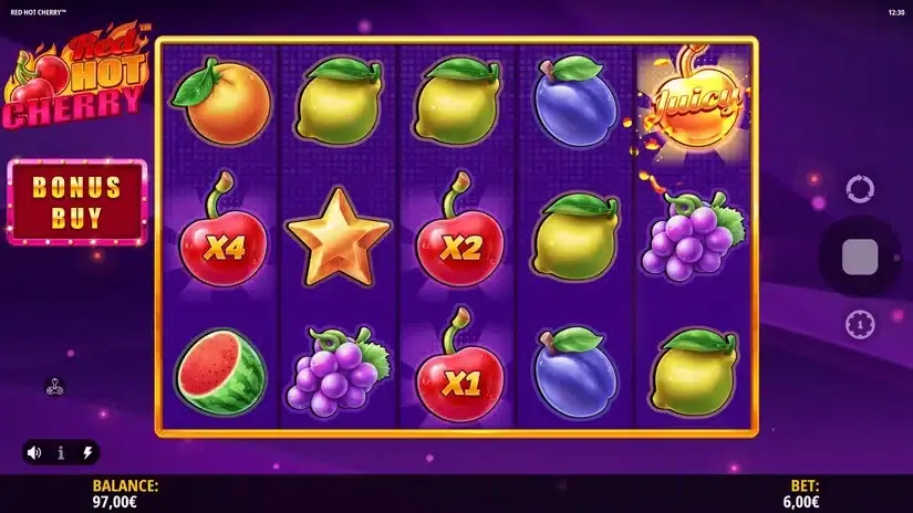 Red Hot Cherry slot screenshot 3