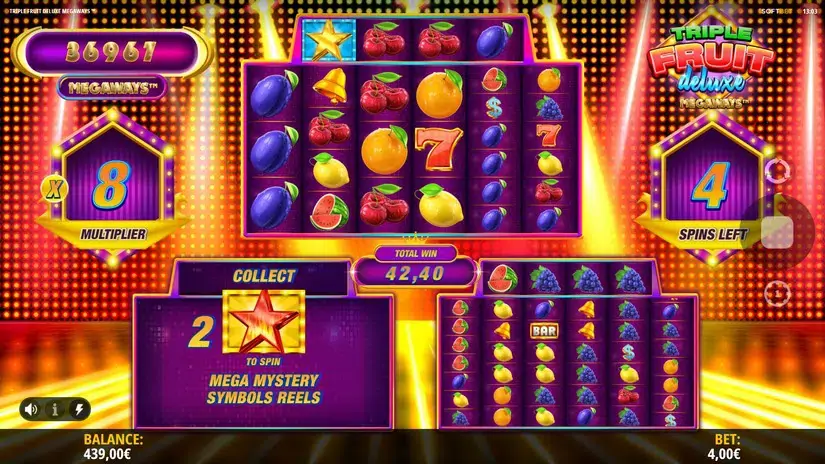 Triple Fruit Deluxe Megaways slot screenshot 7