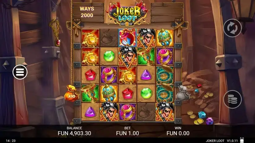 Joker Loot slot screenshot 3