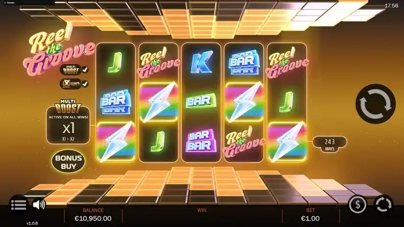 Reel the Groove slot screenshot 2