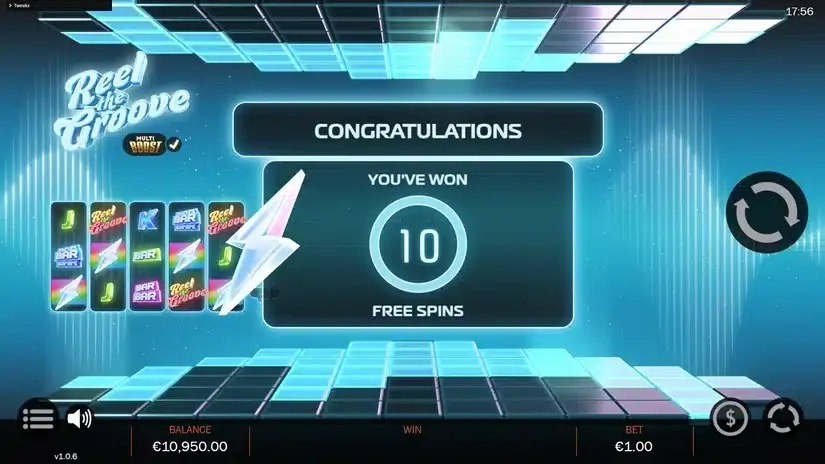 Reel the Groove slot screenshot 3