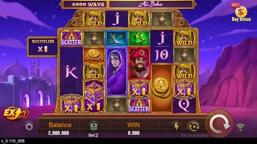 Ali Baba slot screenshot 1