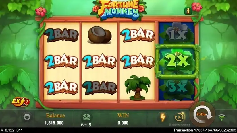 Forfune Monkey slot screenshot 