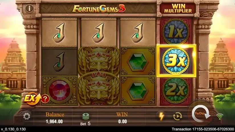 Fortune Gems 3 slot screenshot 