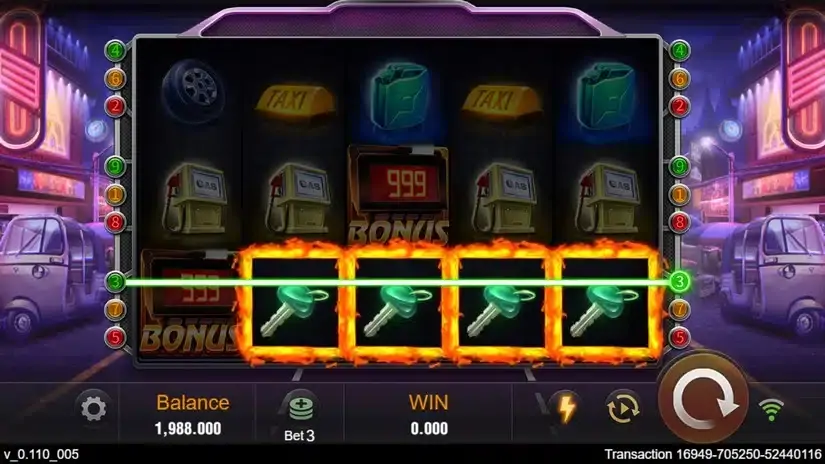 Happy Taxi slot screenshot 2