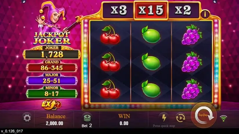 Jackpot Joker slot screenshot 1