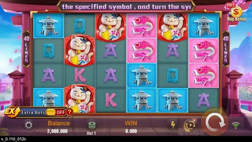 Neko Fortune slot screenshot 