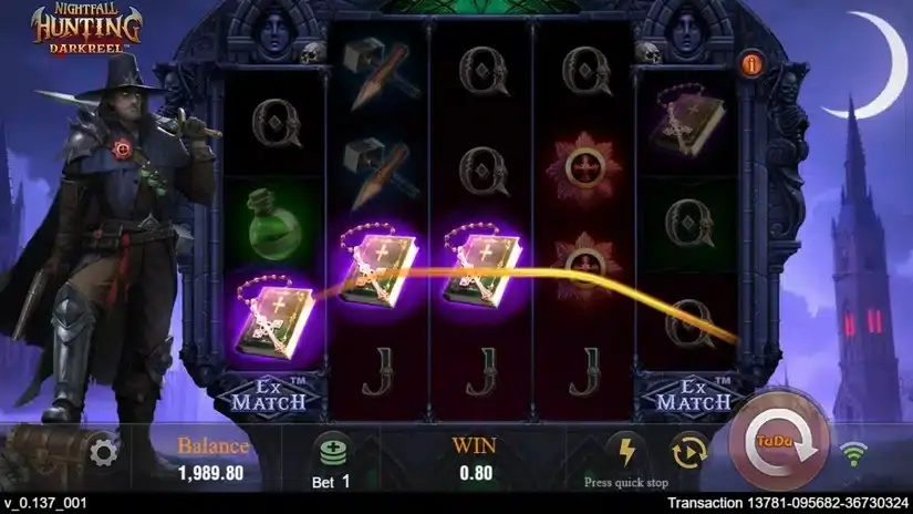 Nightfall Hunting slot screenshot 2