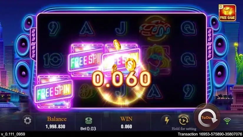 Party Night (Tada Gaming) slot screenshot 2