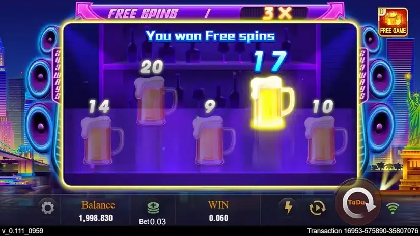 Party Night (Tada Gaming) slot screenshot 5