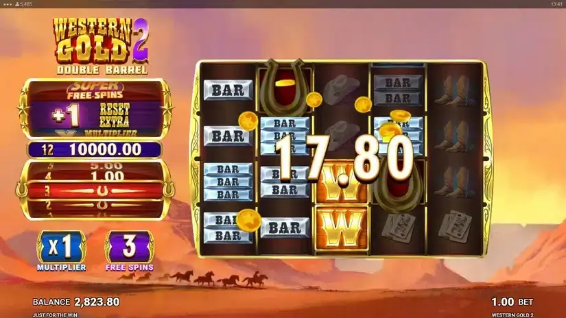Western Gold 2 slot screenshot 7