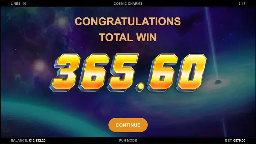 Cosmic Charms slot screenshot 7