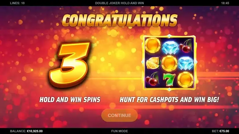 Double Joker Hold and Win slot screenshot 2