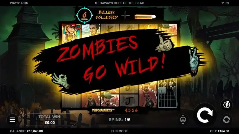 Duel Of The Dead Megaways slot screenshot 4
