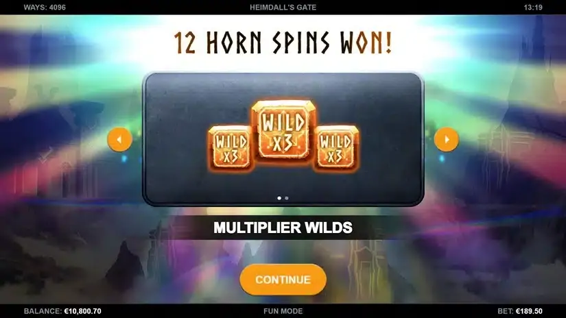 Heimdall’s Gate slot screenshot 2