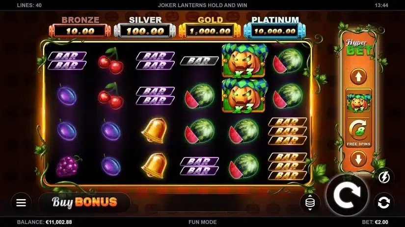 Joker Lanterns Hold and Win slot screenshot 1