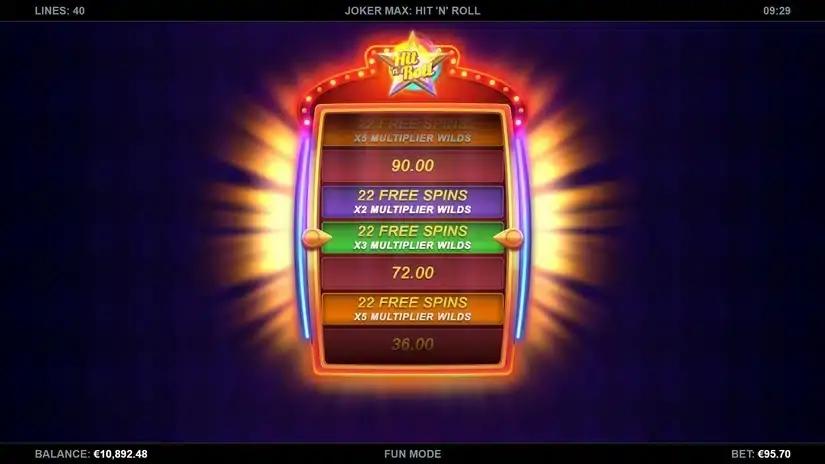 Joker Max: Hit ‘n’ Roll slot screenshot 4