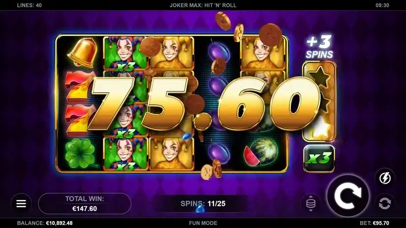 Joker Max: Hit ‘n’ Roll slot screenshot 7