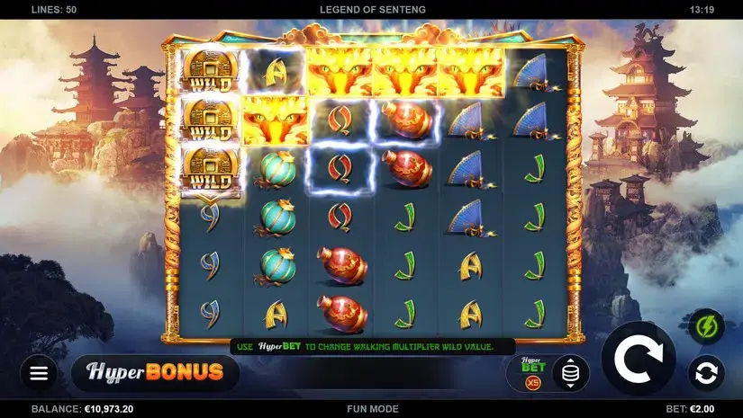 Legend of Senteng slot screenshot 2
