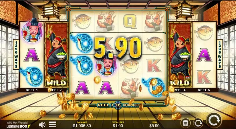 Wild Hot Wasabi slot screenshot 7