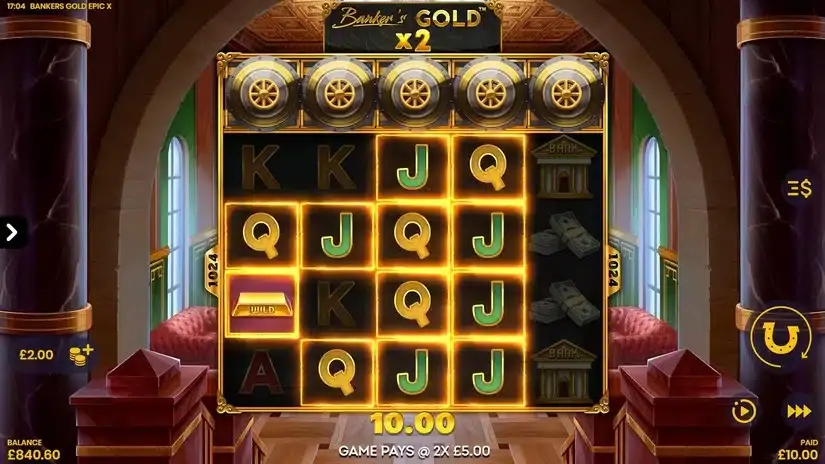 Banker’s Gold Epic X slot screenshot 