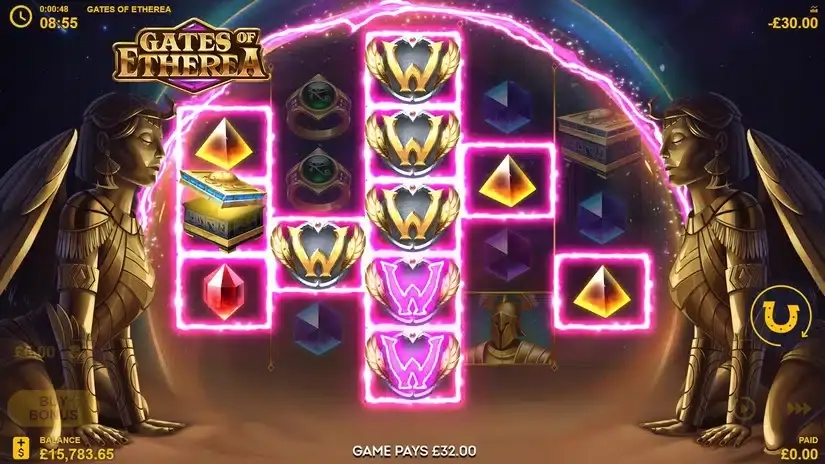 Gates of Etherea slot screenshot 2