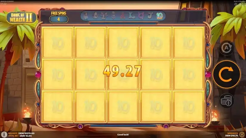 Book of Wealth II slot screenshot 6