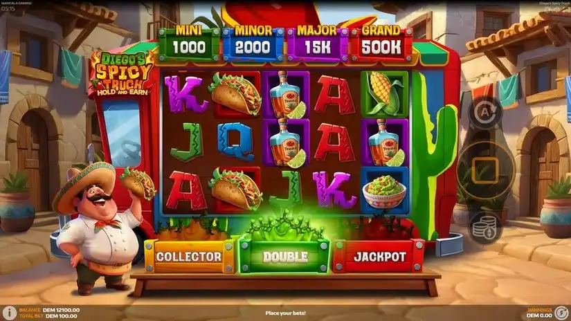 Diego’s Spicy Truck slot screenshot 2