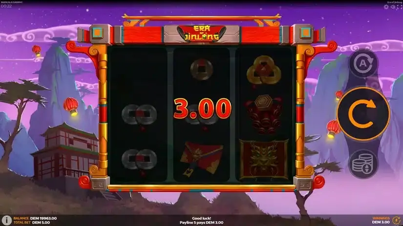 Era of Jinlong slot screenshot 2