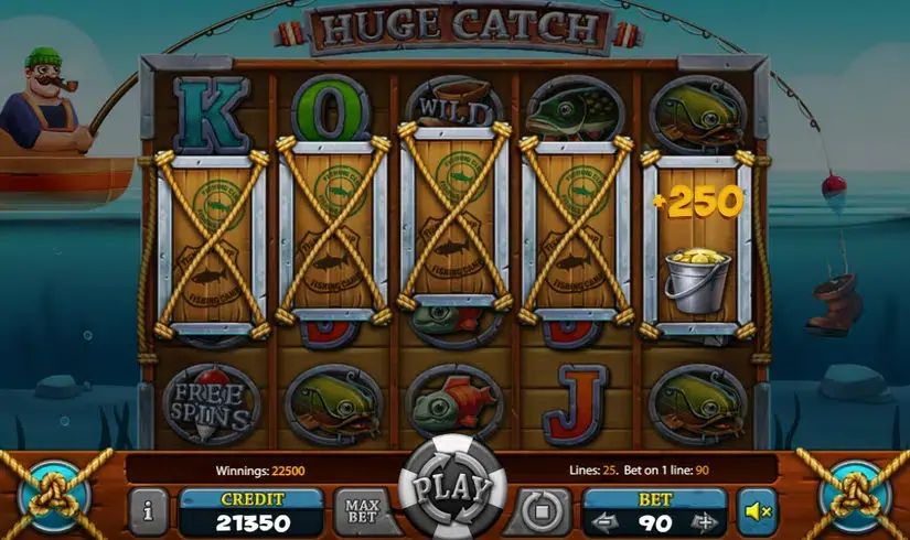 Huge Catch slot screenshot 