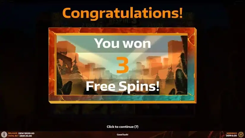 Majestic Wolf slot screenshot 3