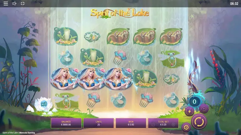 Spirit of the Lake slot screenshot 3