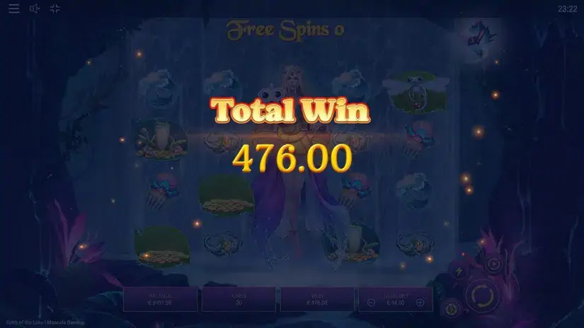Spirit of the Lake slot screenshot 7